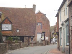 Alfriston village Wallpaper