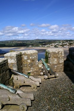 Looking out over Marazion.