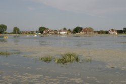 On the waterfront. Wallpaper