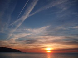 The Needles at sunset Wallpaper
