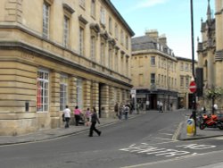 Lovely Georgian street Wallpaper