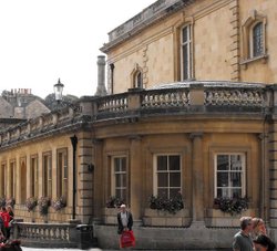 A corner in Bath Wallpaper