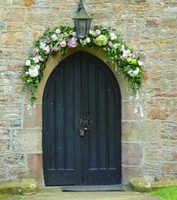 Church door