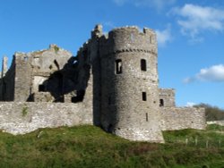 Carew Castle, Pembrokeshire Wallpaper