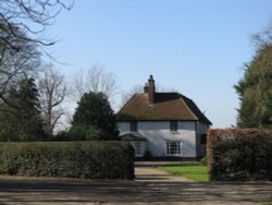 Houses near the Church Wallpaper