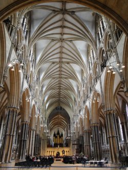 Inside Lincoln Cathedral