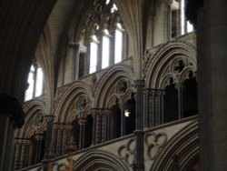 Inside Lincoln Cathedral Wallpaper