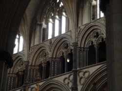 Inside Lincoln Cathedral