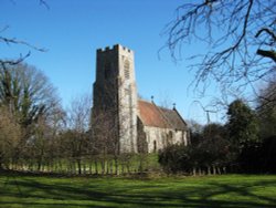 Back of Church Wallpaper