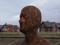 Iron Men at Crosby Beach
