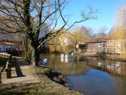 Behind he Mill Wallpaper