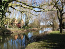 Behind the Mill Wallpaper