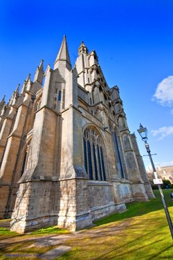 Ely Cathedral from rear
