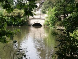 Pittville Park Lake Wallpaper