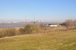 Cuerdley Cross power station Wallpaper