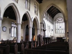 Wingfield Church Interior Wallpaper