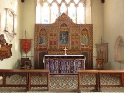 Church Altar Wallpaper