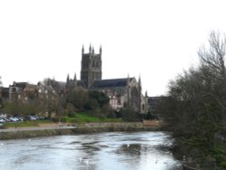 Worcester Cathedral Wallpaper