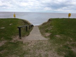 Path to the beach Wallpaper