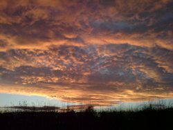 A December sky 1 Wallpaper