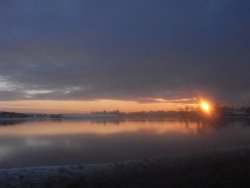 Sunset over Hollingworth Lake 2