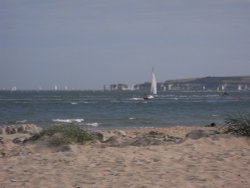A view from sandbanks Wallpaper