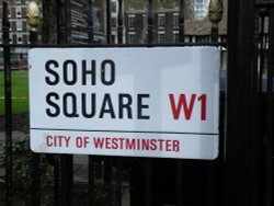 Soho Square sign