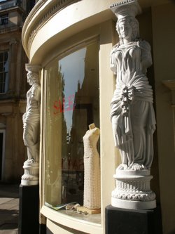 Caryatids in Cheltenham