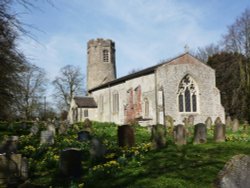 Fritton St Catherines Church Wallpaper