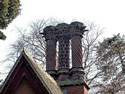 Ornate Chimneys in Fritton Wallpaper