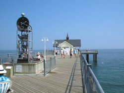 Water Clock and Southwold Pier