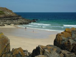 Beach at St. Ives Wallpaper