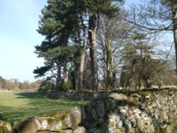 Holy Trinity Church, Coverham, North Yorkshire. Wallpaper