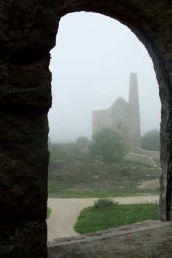 It's all covered in mist and fog I do reckon