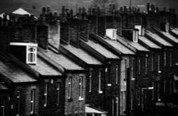Terrace of houses at Shipley