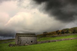 Stormy day In the Dales Wallpaper