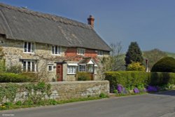 Fontmell Magna in Dorset Wallpaper