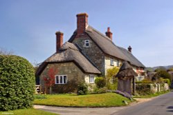 Fontmell Magna in Dorset Wallpaper