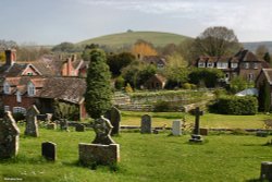 Fontmell Magna in Dorset Wallpaper