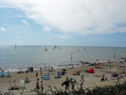 Summer Sunday in Christchurch Wallpaper