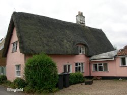 Thatched Cottage Wallpaper