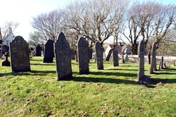 St Nectans graveyard. Wallpaper