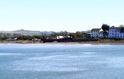 The river. Wallpaper