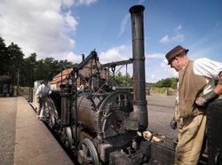 Puffing Billy at Pockerley Waggonway Wallpaper