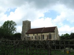 Kettleburgh Church Wallpaper