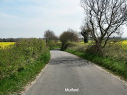 A country road in Spring Wallpaper