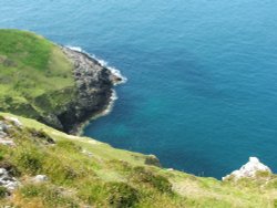 Mynydd Mawr Coastline Wallpaper