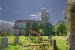 St Mildred's Church (The Little Church in the Field) Wallpaper