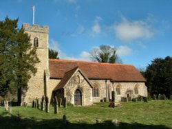 Village Church Wallpaper