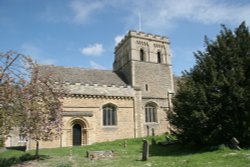Iffley Church (south side) Wallpaper